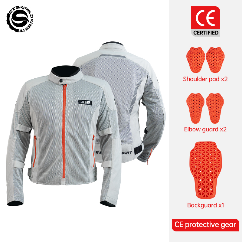 Motorcycle Gear For Summer - Star Field Knight Motorcycle Jacket Spring&Summer