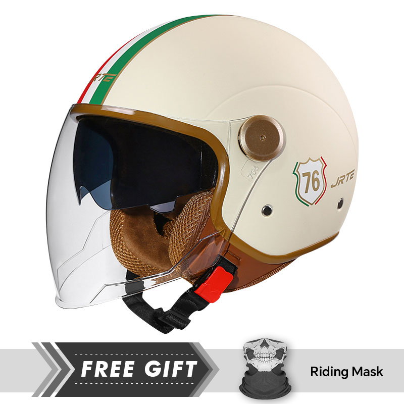 DOT ECE Approved Retro 3/4 Ope - огляд і ціна Motorcycle Gear In Store