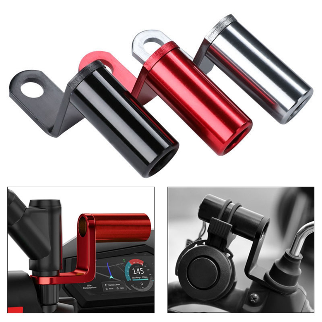 Rearview Mirror Bracket Holder - огляд і ціна Mirror Extender Bar