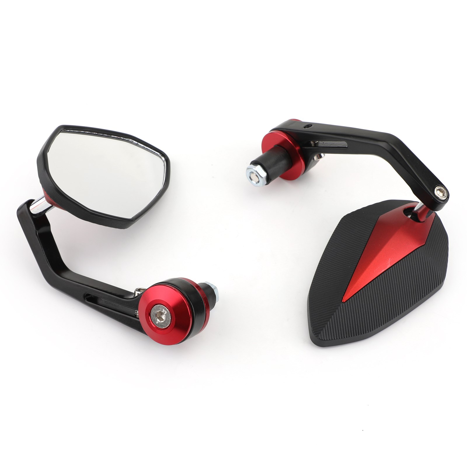 Areyourshop Black Red Motorbik - огляд і ціна Mirror Extender Bar