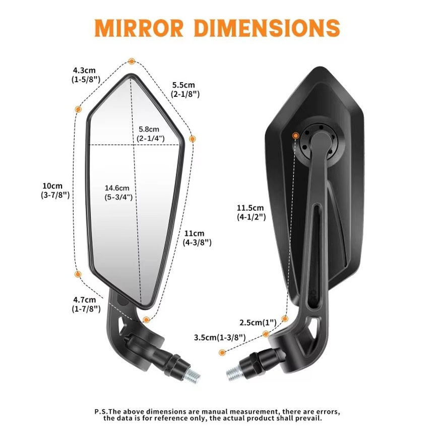 Motorcycle Adjustable Handleba - огляд і ціна Mirror Extender Bar