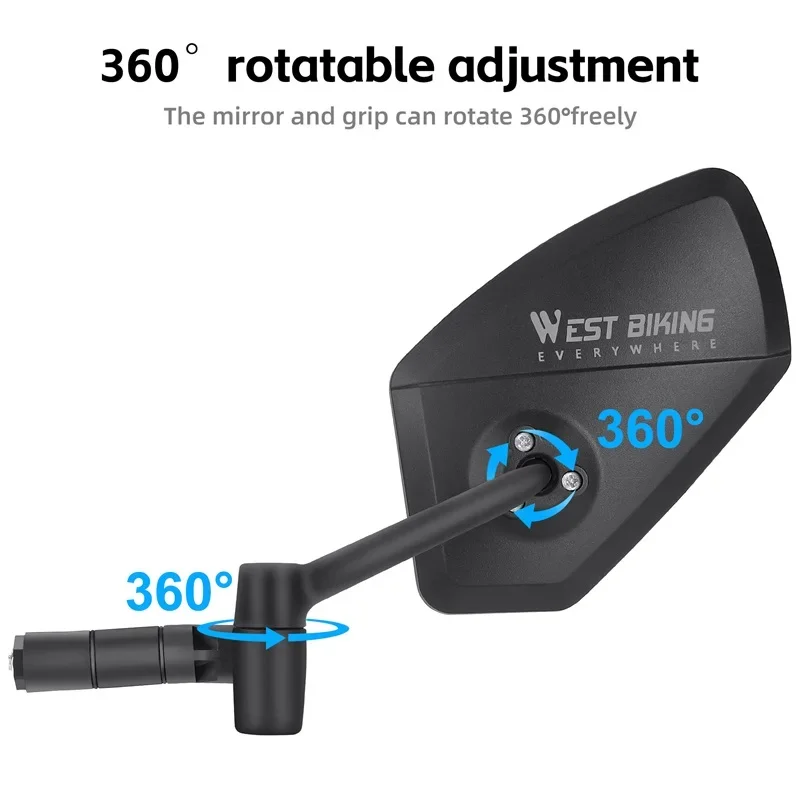 WEST BIKING Bicycle Mirror Ant - огляд і ціна Mirror Extender Bar