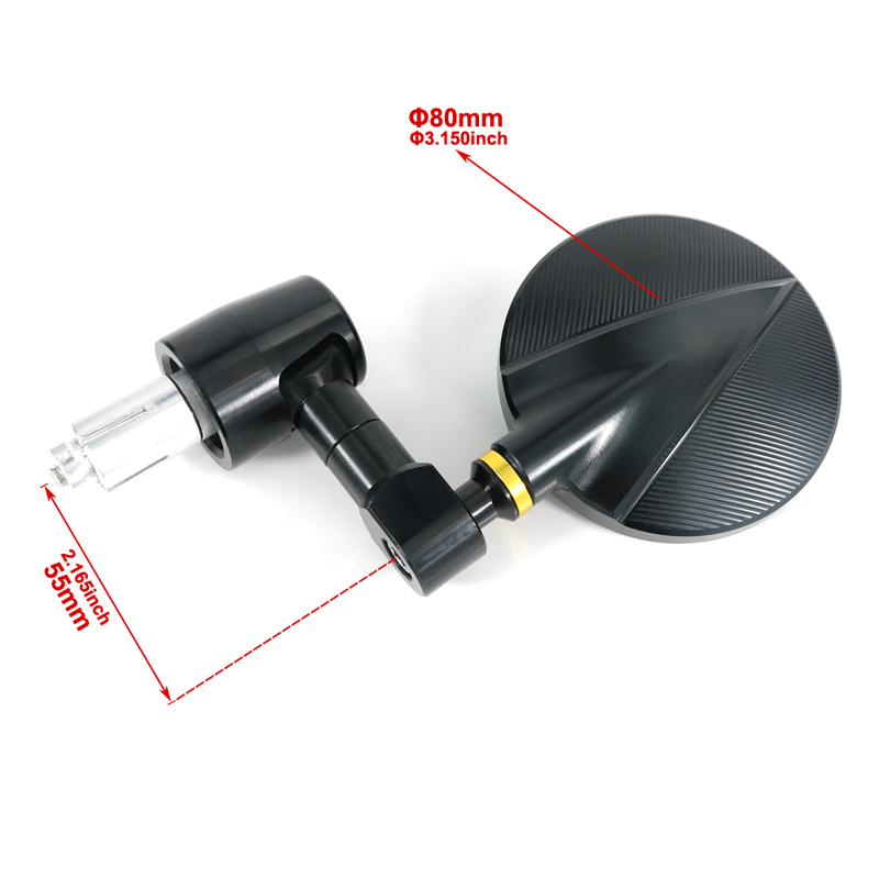 For YAMAHA XSR 900 2016-2021 X - огляд і ціна Mirror Extender Bar