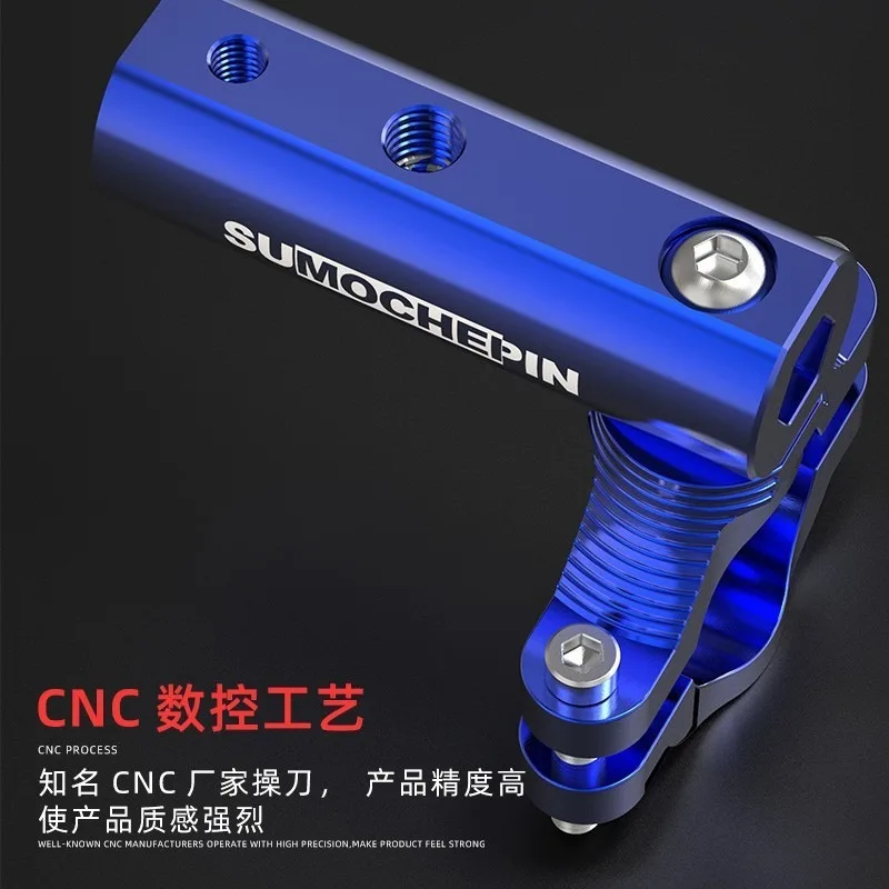 1 Piece Motorcycle Handle Bar  - огляд і ціна Mirror Extender Bar