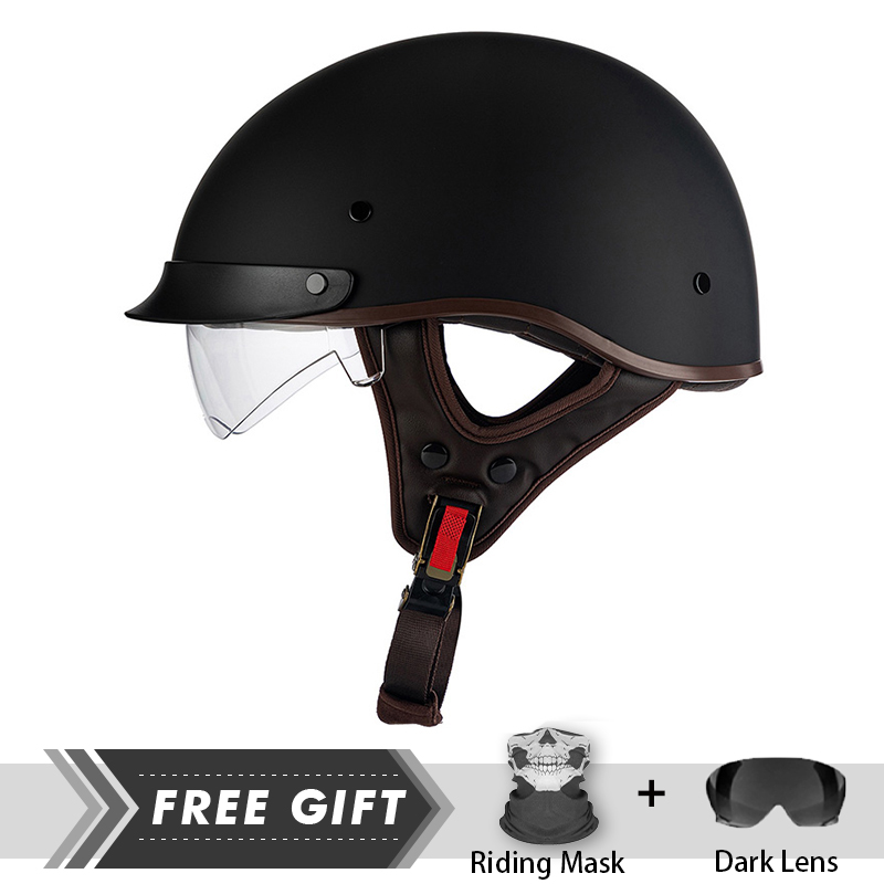 Crash Headpiece Half Face Helm - огляд і ціна Motorcycle Gear In Store