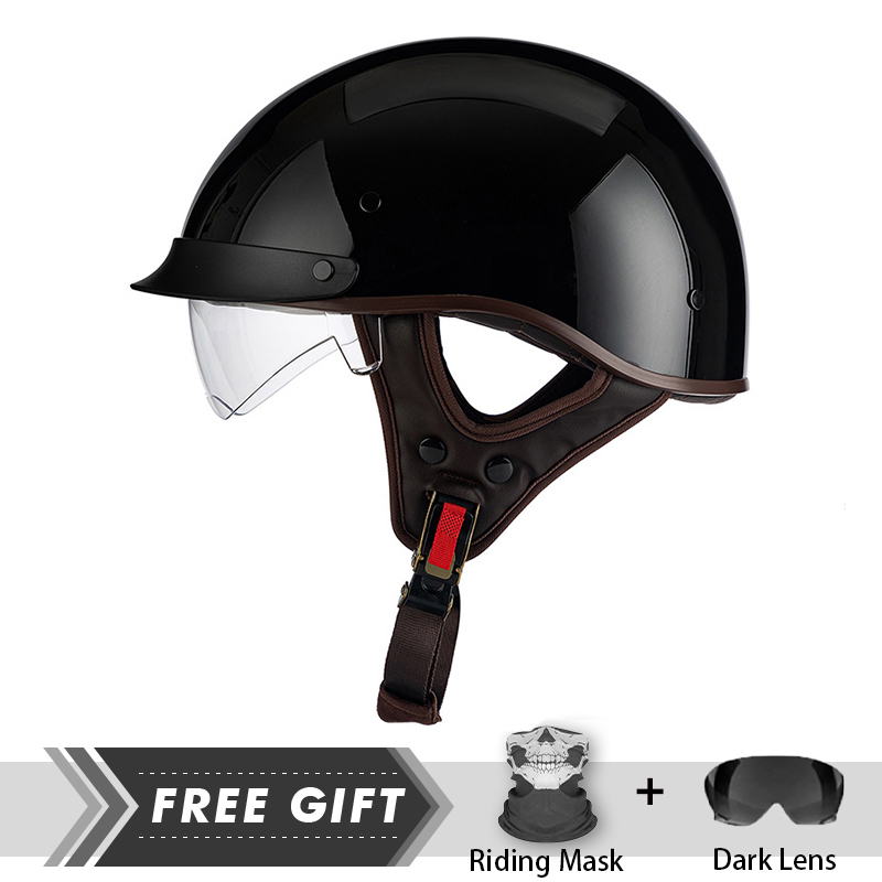 Crash Headpiece Half Face Helm - огляд і ціна Motorcycle Gear In Store