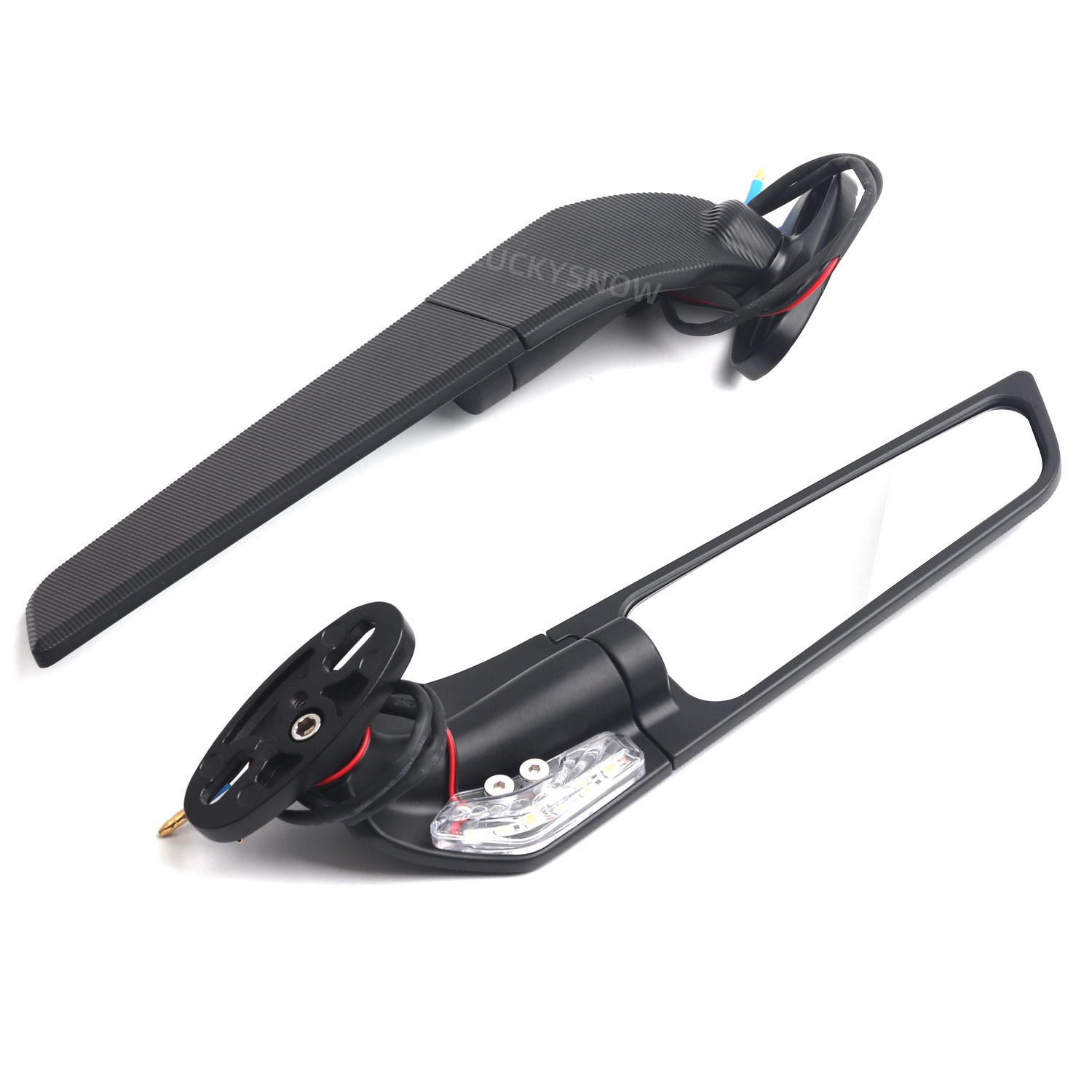 For Kawasaki NINJA 300R 250R 4 - огляд і ціна Mirror Extender Bar