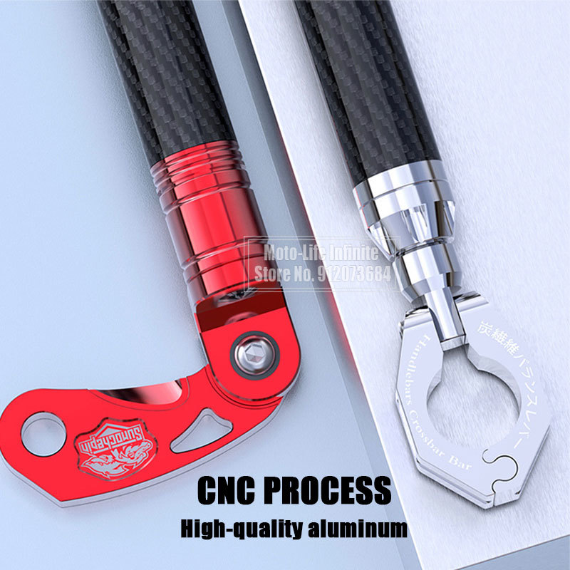 Universal Motorcycle Carbon Fi - огляд і ціна Mirror Extender Bar