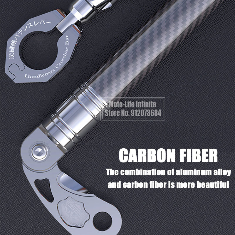 Universal Motorcycle Carbon Fi - огляд і ціна Mirror Extender Bar