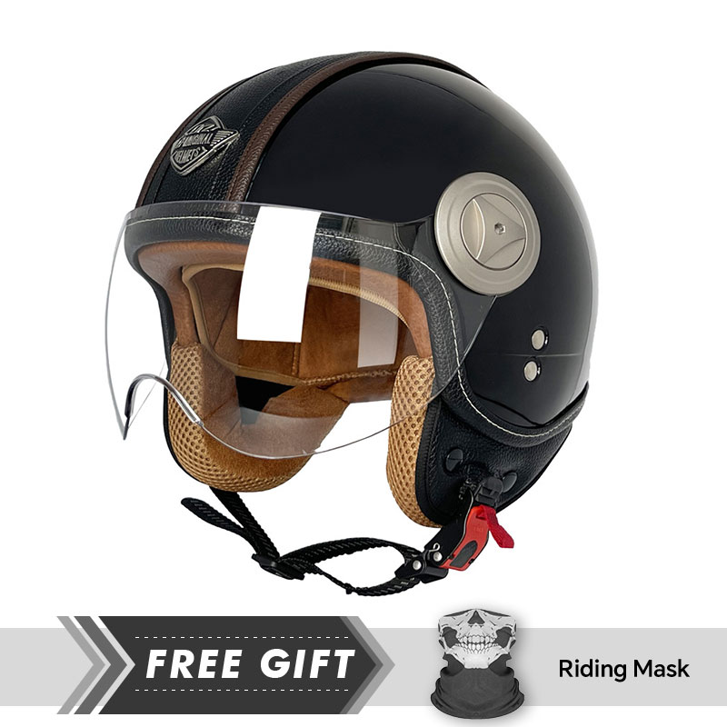 Open Face Helmet Motorcycle He - огляд і ціна Motorcycle Gear In Store
