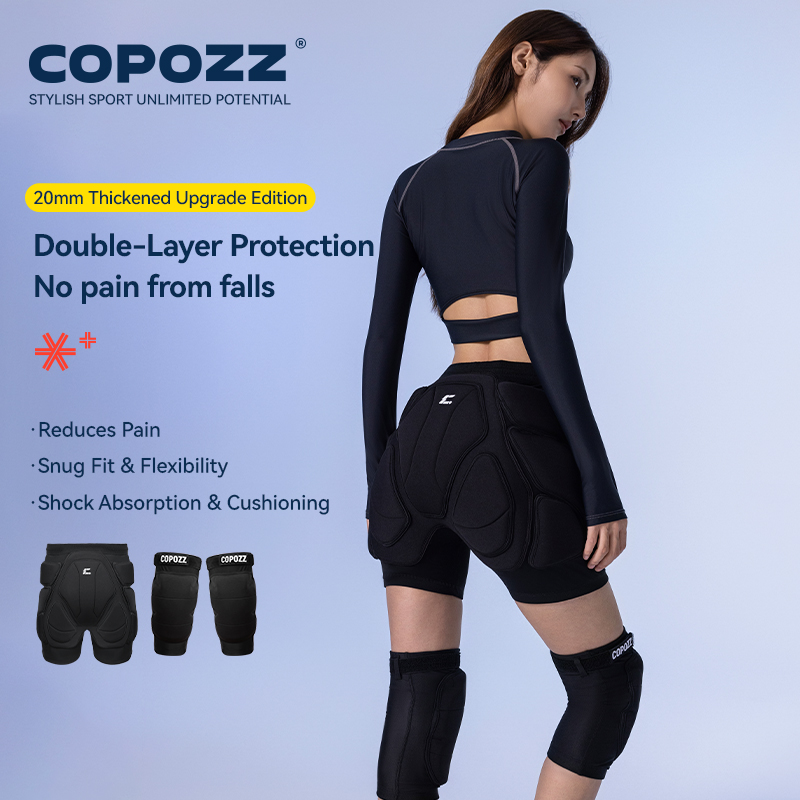 COPOZZ Upgraded Ski Knee Pads  - огляд і ціна Motorcycle Gear On Sale