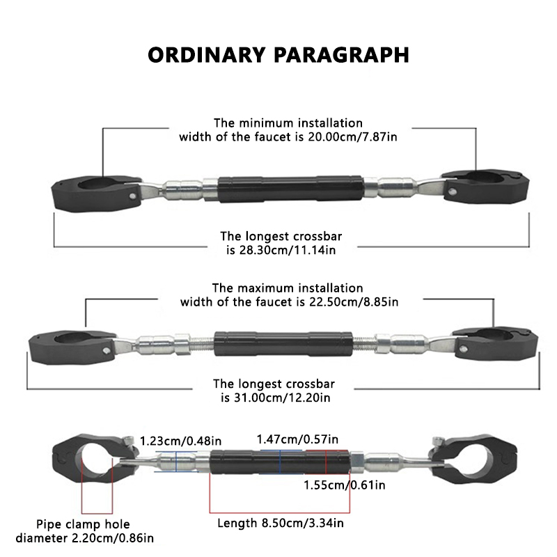 SEAMETAL Motorcycle Adjustable - огляд і ціна Mirror Extender Bar