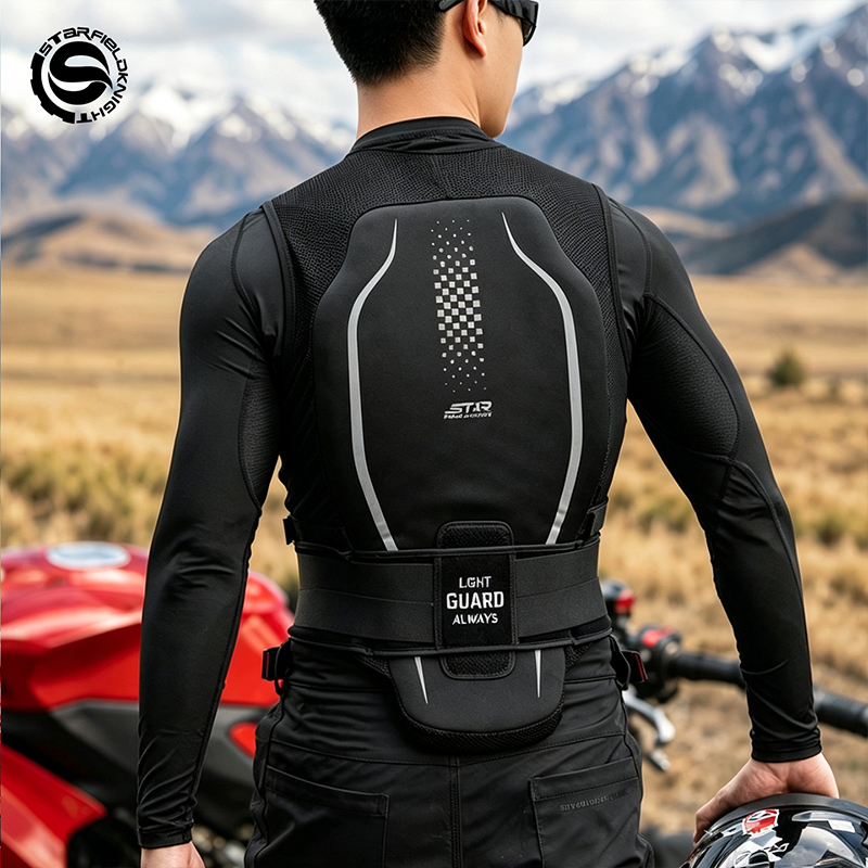 SFK Motorcycle Rider Vest Soft - огляд і ціна Motorcycle Gear For Summer