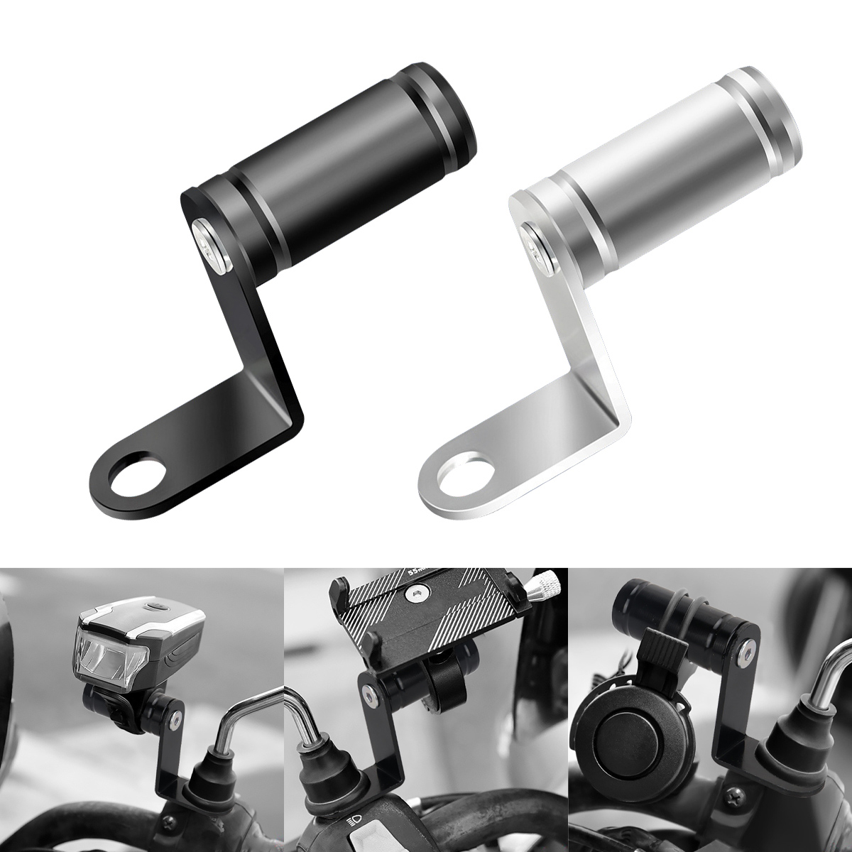 Moto Mirror Expander Bracket M - огляд і ціна Mirror Extender Bar
