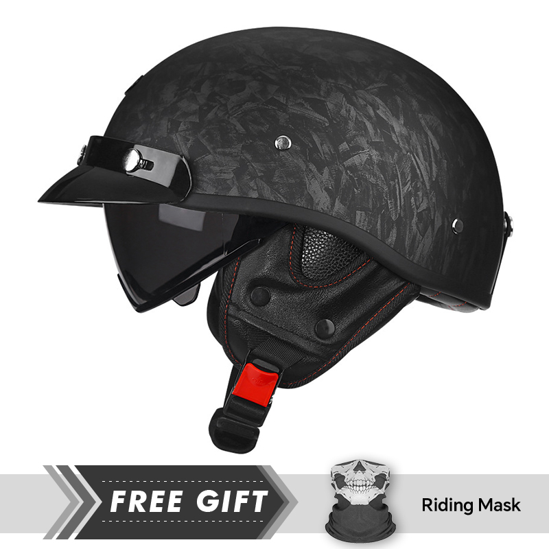 Half Motorcycle Helmet DOT ECE - огляд і ціна Motorcycle Gear In Store