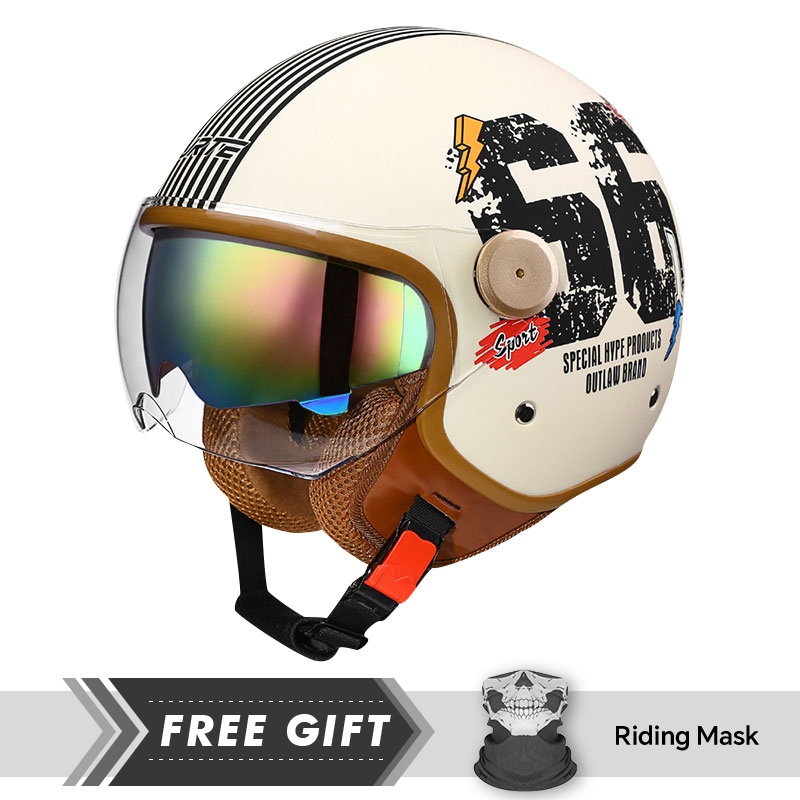 DOT Approved Open Face Helmet  - огляд і ціна Motorcycle Gear In Store