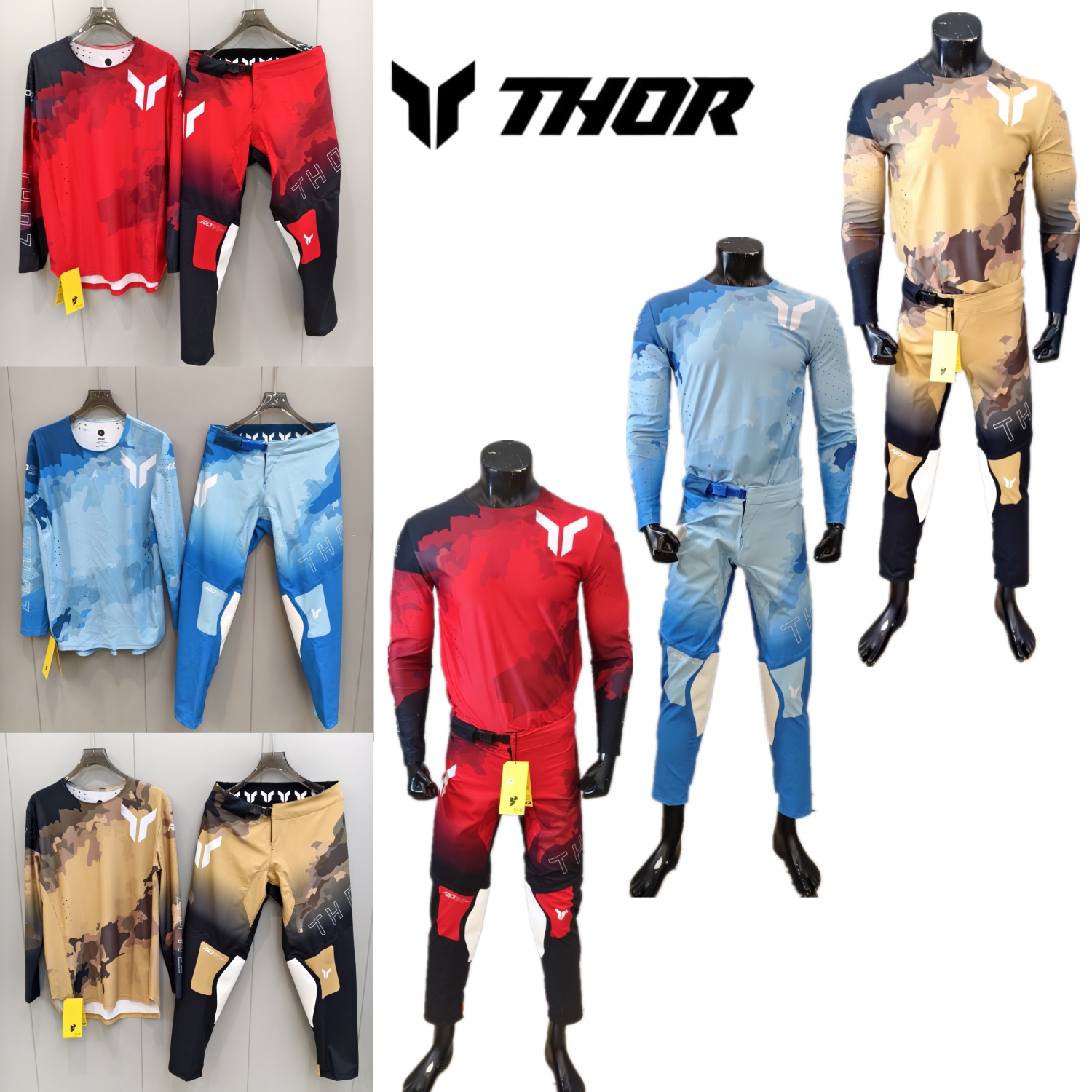 THOR Motocross Gear Set MX Off - огляд і ціна Motorcycle Gear On Sale
