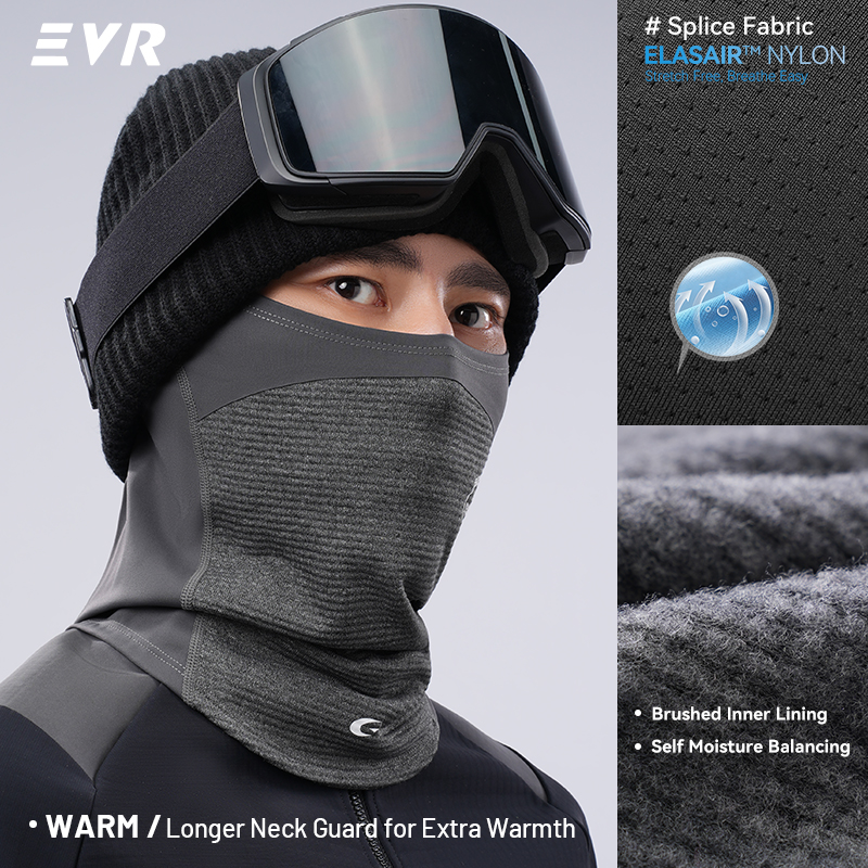 EVR Winter Wool Face Mask Neck - огляд і ціна Motorcycle Gear For Woman
