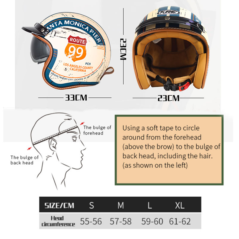 SOMAN Open Face Motorcycle Hel - огляд і ціна Motorcycle Gear In Store